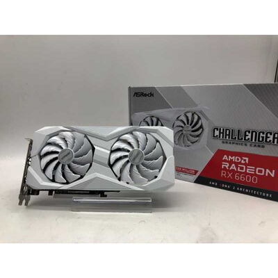 【郡山安積店】中古  ASRock RX6600 CLW 8G (RX6600 Challenger White) 4640002943 