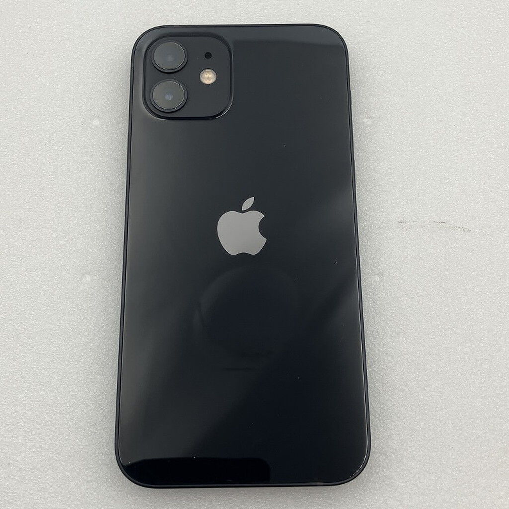中古 Apple iPhone12 6.1インチ 64GB (ブラック) 国内版SIMロック