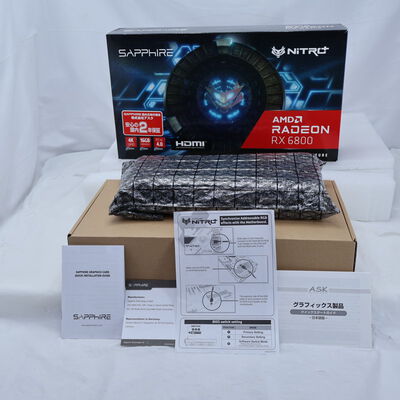 【通販センター】中古  SAPPHIRE NITRO+ AMD Radeon RX6800（RX6800 16GB） 3480043390 