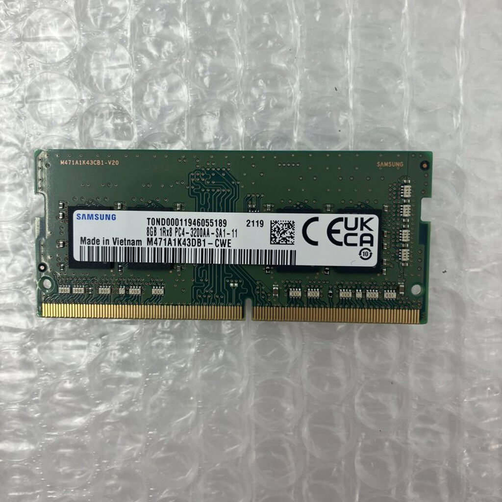 中古 PC4-25600 8GB ノート用(DDR4-3200) 158771 （383571