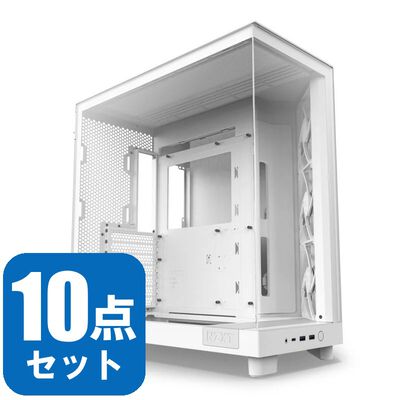 ASRock RX9070XT グラフィックボードとパーツ一式セット(ホワイト系 OS付き)