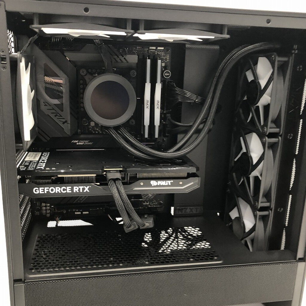 中古 自作パソコン(Core i7-14700F/32GB/SSD2TB/RTX 4070 SUPER 12GB