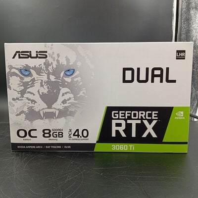 【大須店】中古  ASUS DUAL-RTX3060TI-O8GD6X-WHITE (RTX3060Ti 8GB) 175524 