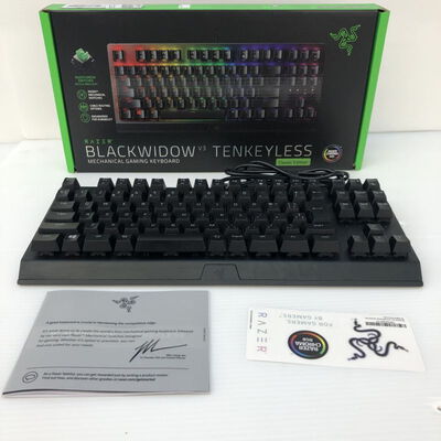 【徳島住吉店】中古  Razer BlackWidow V3 JP Green Switch　TenkeyLess 5230001055 