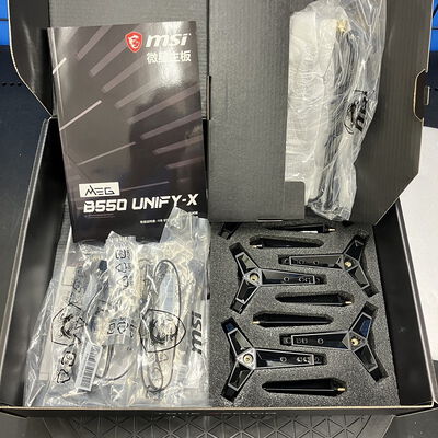 【新潟店】中古  MSI MEG B550 UNIFY-X (B550 AM4 ATX DDR4) 3290006288 
