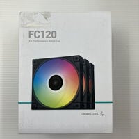中古  DEEPCOOL FC120-3 IN 1(120mm RGB BK 3PK) 3410014191 