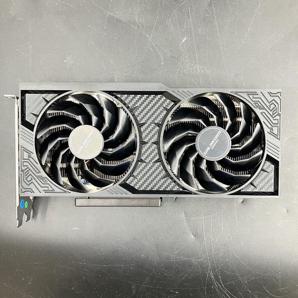中古 玄人志向 GG-RTX4060Ti-E8GB/OC/DF (RTX4060Ti 8G) 175565