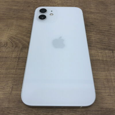 【宇都宮鶴田店】中古  【SIMロック解除済み】【docomo】Apple iPhone12 6.1インチ 128GB (ホワイト) MGHV3J/A 155528 