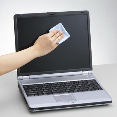 エレコム  液晶用クリーニングクロス KCT-003BU (186396) 