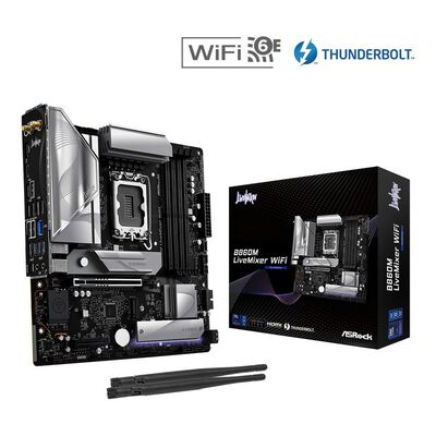 ASRock  B860M LiveMixer WiFi (B860 1851 MicroATX) 
