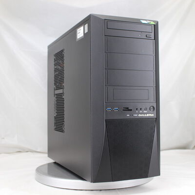 【通販センター】中古  THIRDWAVE GALLERIA KT(Intel Core i7 8700K/16GB/SSD525GB/DVDマルチ/NVIDIA GeForce GTX 1070 Ti 8GB/W11H64 MAR) 181186 