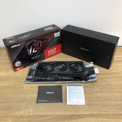 【津ラッツ店】中古  ASRock RX7800XT PG 16GO RX7800XT Phantom GamingOC (RX7800XT 16GB) 162733 