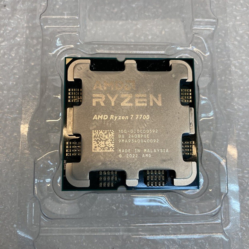 中古 AMD Ryzen 7 7700 (AM5/3.8GHz/40M/C8/T16/65W) 1460024624