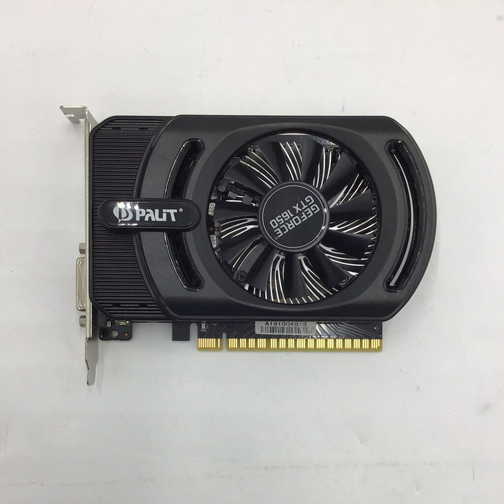 【中古】ビデオカード PALIT GTX1650 GDR5 STORMX OC 中古 Palit GTX1650 STORMX 4G 4950002266 （371872） ｜ パソコン通販