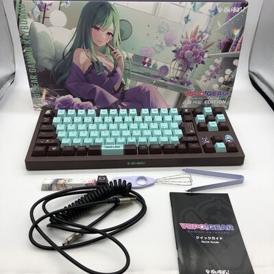 【宇都宮鶴田店】中古  VSPO! GEAR ゲーミングキーボード　八雲べにEdition 5250000712 