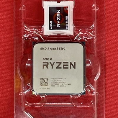 【千葉店】中古  AMD Ryzen 5 5500 (AM4/3.6GHz/19M/C6/T12/65W) 150184 