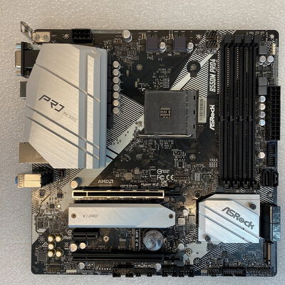 【京都店】中古  ASRock B550M Pro4 (B550 AM4 mATX DDR4) 142938 