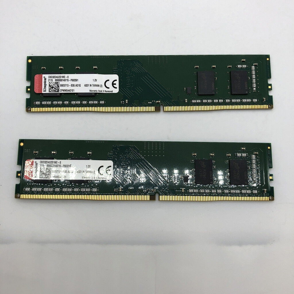 中古 8GB 2枚組(合計16GB) PC4-25600/DDR4-3200 デスクトップ用 190923