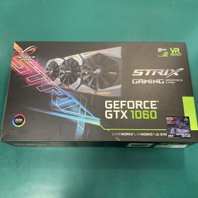 【富山本郷店】中古  ASUS ROG STRIX-GTX1060-O6G-GAMING（GTX1060 6GB） 3480039412 