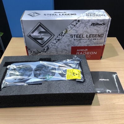 【甲府飯田店】中古  ASRock Radeon RX 7600 Steel Legend 8GB OC（RX7600 8GB） 3480038452 