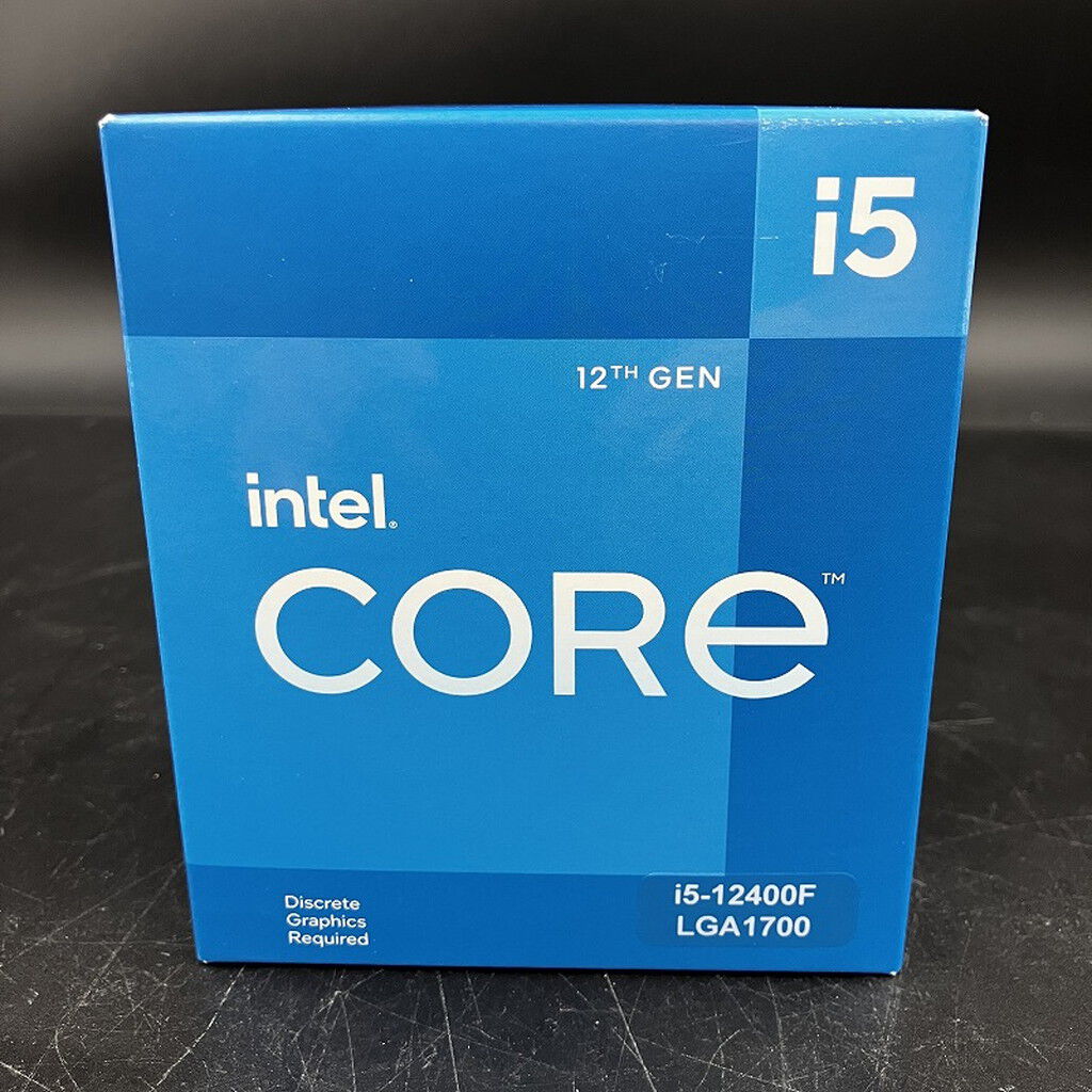 ［中古品］Intel Core i5-12400F Buy Intel Core i5-12400F Processor (4.4 GHz, 6 Cores, LGA 1700