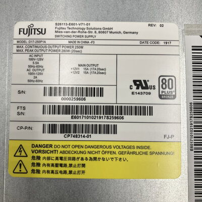 【熊本浜線店】中古  富士通ESPRIMO_D588/BX(i5 9400/16GB/SSD500GB/W11P) 5370000883 