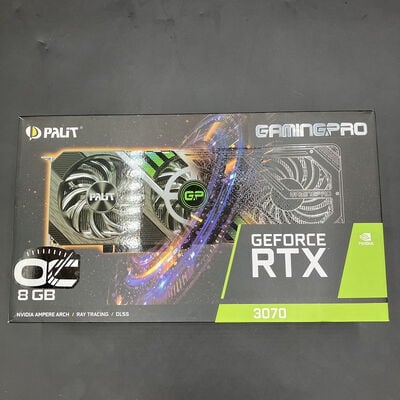 【熊本浜線店】中古  Palit RTX3070 GamingPro OC NE63070S19P2-1041A (RTX3070 8G) 143908 