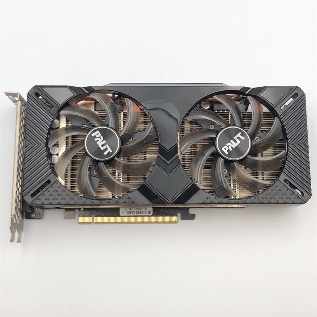 中古 Palit NE6166TS18J9-1160A (GTX1660Ti 6GB Dual OC) 192444
