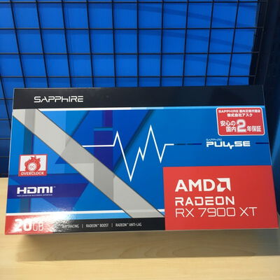 【博多店】中古  SAPPHIRE PULSE Radeon RX7900XT GAMING OC 20GB (PCI-E) 3310005871 