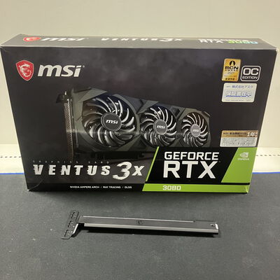 【大宮店】中古  MSI GeForce RTX 3080 VENTUS 3X 10G OC (RTX3080 10G) 143512 