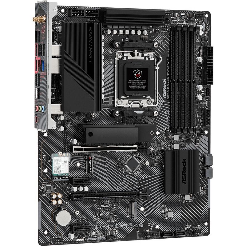 定率割引 往復 ASRock B650 PG Lightning WiFi (B650 AM5 ATX) ドスパラ限定 マザーボード