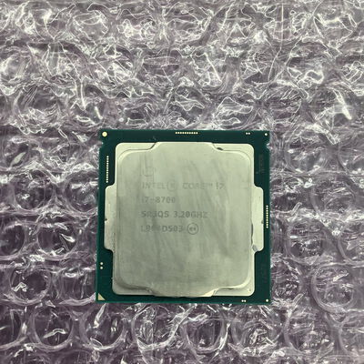 【堺七道店】中古  INTEL Core i7 8700 (1151/3.20GHz/12M/C6/T12) 136198 