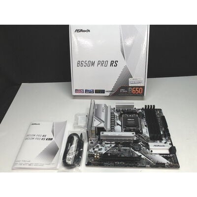 【前橋ｲﾝﾀｰｱｶﾏﾙ店】中古  ASRock B650M Pro RS (B650 AM5 mATX DDR5) 168281 