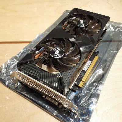 【鹿児島店】中古  Palit NE6206S018P2-1160A-1(RTX2060 SUPER Dual 8G) 192416 