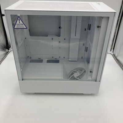 【白山FM松任店】中古  NZXT CC-H51FW-01(H5 Flow WH ATX ｶﾞﾗｽ ) 4950000966 