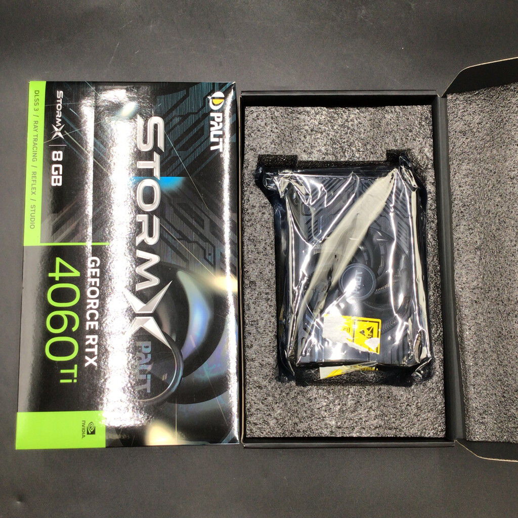 中古 Palit NE6406T019P1-1060F (GeForce RTX 4060 Ti StormX 8GB