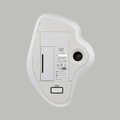 エレコム  M-IT10DRWH (2.4GHz無線トラックボール IST 5ボタン 人工ルビーモデル ホワイト) 