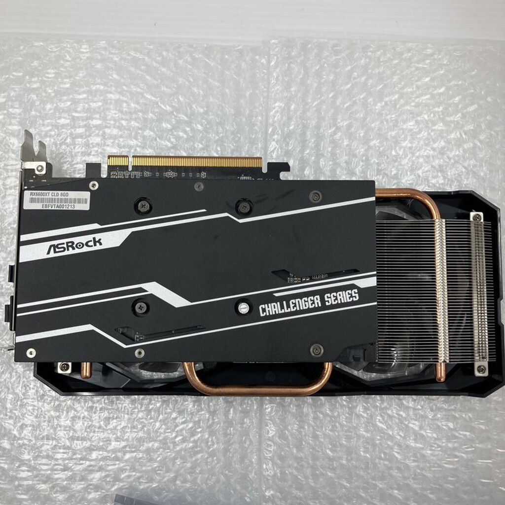 中古 ASRock Radeon RX6600XT Challenger D 8GB OC (RX6600XT 8GB