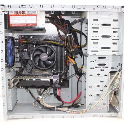 【通販センター】中古  Original PC(AMD Ryzen 7 5700X/32GB DDR4 (PC4)/SSD500GB/DVDマルチ/NVIDIA GeForce GTX 1050 Ti 4GB/W11H64 MAR) 197961 