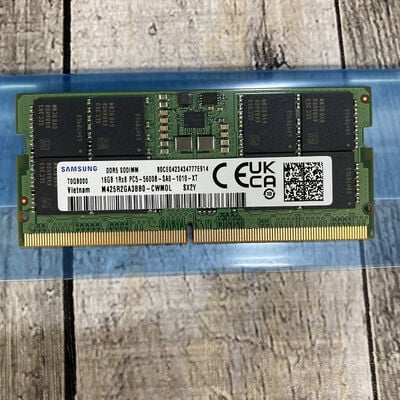 【広島店】中古  Samsung M425R2GA3BB0-CWM (SODIMM DDR5 PC5-44800 16GB) 1460026043 