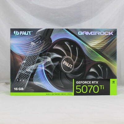 中古  Palit NE7507T019T2-GB2030G (RTX5070Ti GameRock) 3480033402 