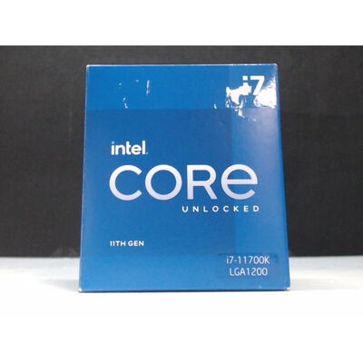 【前橋ｲﾝﾀｰｱｶﾏﾙ店】中古  INTEL Core i7 11700K (1200/3.6G/16M/C8/T16) 4540001947 