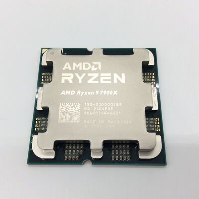 【浜松店】中古  AMD Ryzen 9 7900X (AM5/4.7GHz/76M/C12/T24/170W 152462 