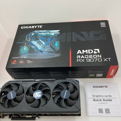 【秋葉原本店】中古  GIGABYTE GV-R9070XTGAMING OC-16GD (RX9070XT 16G) 176942 