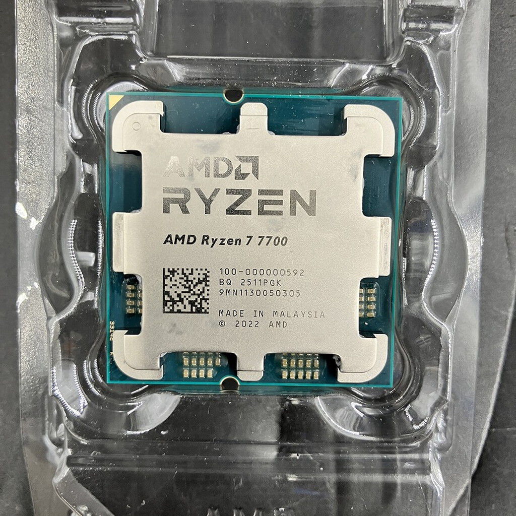 中古 AMD Ryzen 7 7700 (AM5/3.8GHz/40M/C8/T16/65W) 1460024624