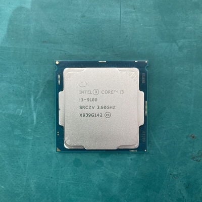 【浦添城間店(沖縄)】中古  Intel Core i3 9100 (1151/3.60GHz/6M/C4/T4) 140320 