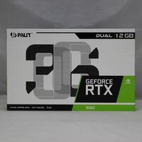 中古  Palit NE63060019K9-190AD(RTX3060 Dual 12G) 3480033397 