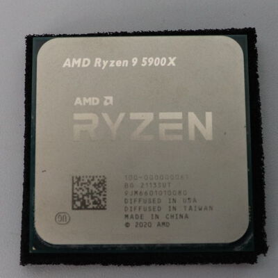 【札幌店】中古  AMD Ryzen 9 5900X (AM4/3.7/70M/C12/T24/105W) 143914 