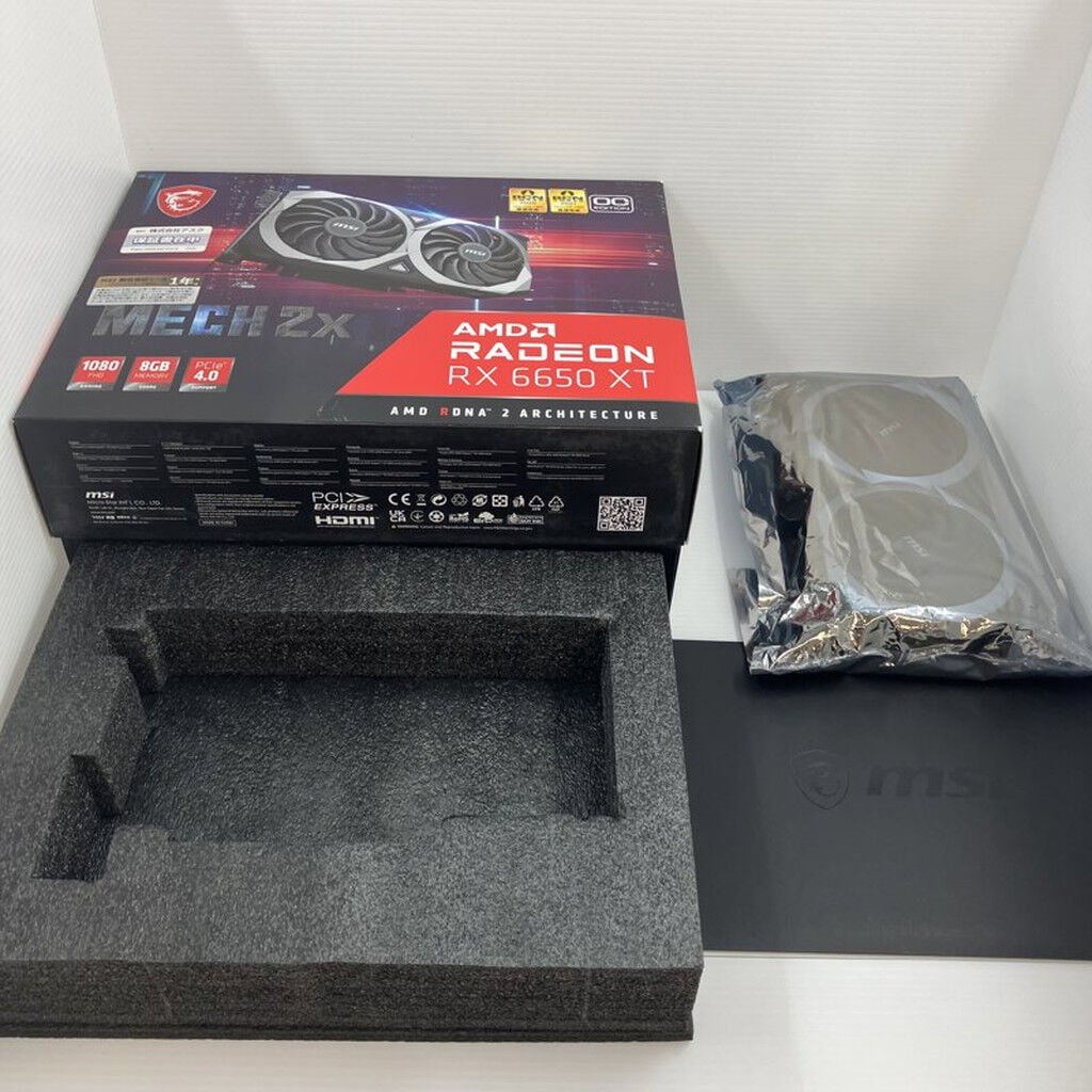 中古 MSI Radeon RX 6650 XT MECH 2X 8G OC 3410014097 （348761