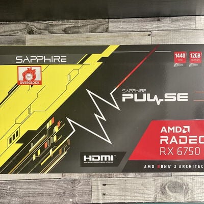 【広島店】中古  SAPPHIRE PULSE Radeon RX 6750 XT GAMING OC 12G GDDR6 3320004812 